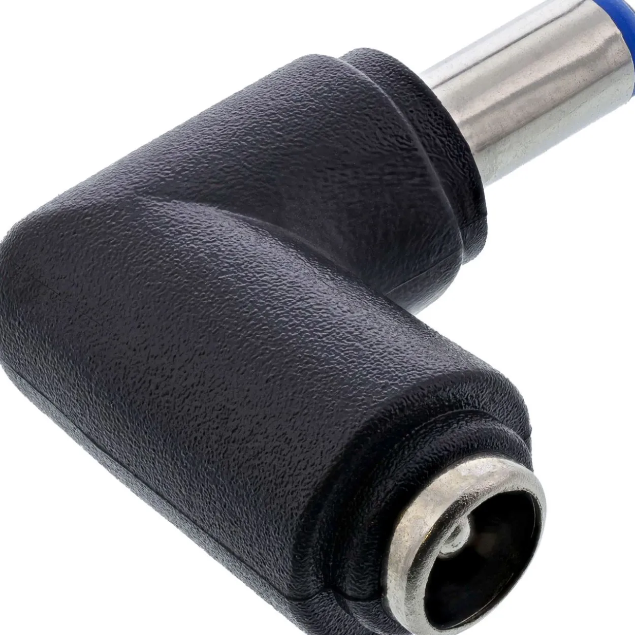 InLine DC Adapter gewinkelt Stecker auf Buchse Schwarz 5,5x2,1mm