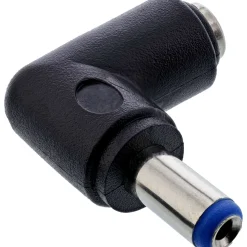 InLine DC Adapter gewinkelt Stecker auf Buchse Schwarz 5,5x2,1mm