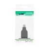 InLine DisplayPort Adapter, mini DisplayPort Stecker auf DisplayPort Buchse, 4K/60Hz, schwarz