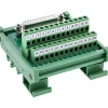 InLine D-Sub 25 Terminalblock, Buchse, Schraubklemme, für Hutschiene