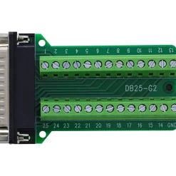 InLine D-Sub 25 Terminalblock, Stecker, 2-reihig, Schraubklemme