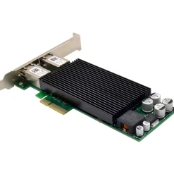 InLine Dual Gigabit Netzwerkkarte, 2x RJ45 1 Gb/s, PCIe x4, PoE+