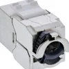 InLine 24er Bulk-Pack Keystone RJ45 Buchse Slim, SNAP-In, Cat.8.1, integrierter Kabelbinder