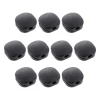 InLine 10er Pack Click Kabelmanager 1-Line, schwarz