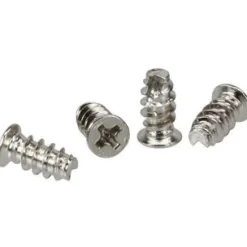 InLine 4er pack Lüfterschrauben für Gehäuse (33371E)
