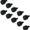 InLine 10er Pack Rändelschrauben für Gehäuse (ATS12-BK)