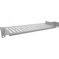 InLine 19" Fachboden, 150mm, 10kg, 1HE, RAL 7035, grau