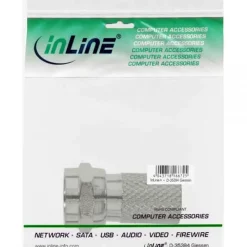 InLine F-Stecker, für Koaxialkabel mit Aussenmantel 7,5mm
