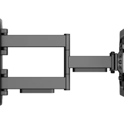 InLine Full-Motion TV Wandhalterung, 2343 Zoll, bis 35 kg, schwarz