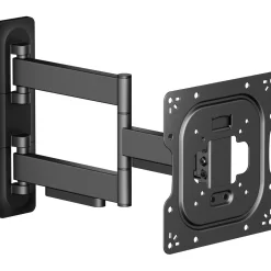 InLine Full-Motion TV Wandhalterung, 2343 Zoll, bis 35 kg, schwarz