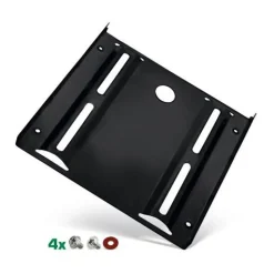 InLine HDD-/SSD-Einbaurahmen, 2,5" auf 3,5", mit Einbauschrauben, schwarz