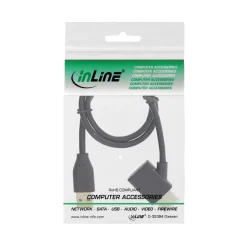 InLine HDMI Adapter Stecker/Buchse mit USB-Power Einspeisung