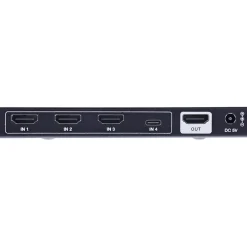 InLine HDMI Switch, 4-fach, 48Gb/s, 8K@60Hz, mit USB-C