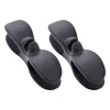 InLine Kabelaufwickler für Gerätekabel, selbstklebend, schwarz, 2er-Set