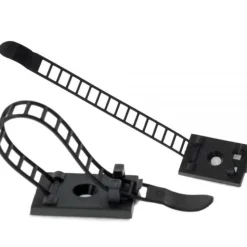 InLine Kabelbinder mit Bündelklemme x94mm schwarz 10 Stück