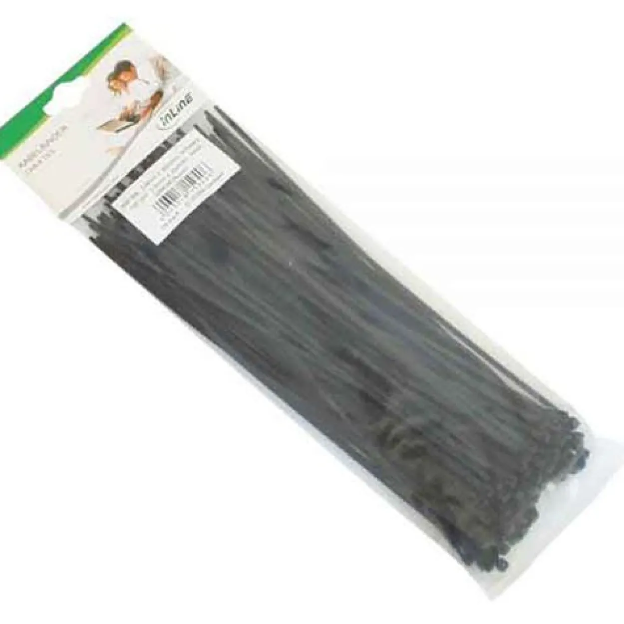 InLine Kabelbinder 12,0mm x300mm schwarz 100 Stück