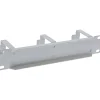 InLine 10" Kabelführungspanel, 3 Bügel, RAL 7035 grau