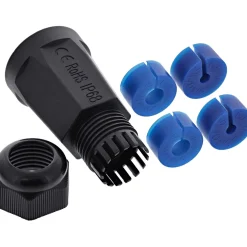 InLine Kabelverbinder Leergehäuse RJ45 Keystone, IP68, mit Deckel