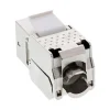 InLine Keystone RJ45 Buchse / LSA Einsatz, SNAP-In, Cat.6a, schmale Bauform