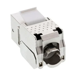 InLine Keystone RJ45 Buchse / LSA Einsatz, SNAP-In, Cat.6a, schmale Bauform