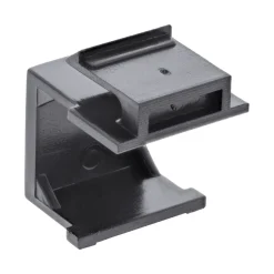 InLine Keystone SNAP-In Blindabdeckung für Modul Steckplatz, schwarz, 10er Pack