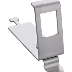InLine Keystone SNAP-In Metall-Modulhalter, 1-fach für Hutschiene, mit Lasche