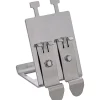 InLine Keystone SNAP-In Metall-Modulhalter, 2-fach für Hutschiene, mit Lasche