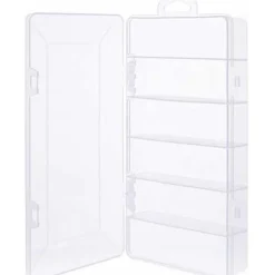 InLine Kleinteilebox, 6 Fächer, Abmessungen: 206x107x33mm, weiß
