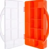 InLine Kleinteilebox, 11 Fächer, Abmessungen: 271x186x40mm, orange
