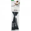 InLine Klettschlaufen Set, 5 Stk. 20x300m + 5 Stk. 20x500mm, schwarz