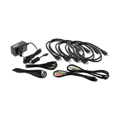 InLine KVM Desktop Switch, 2-fach, Dual Monitor, HDMI, 4K, USB 3.0, Audio