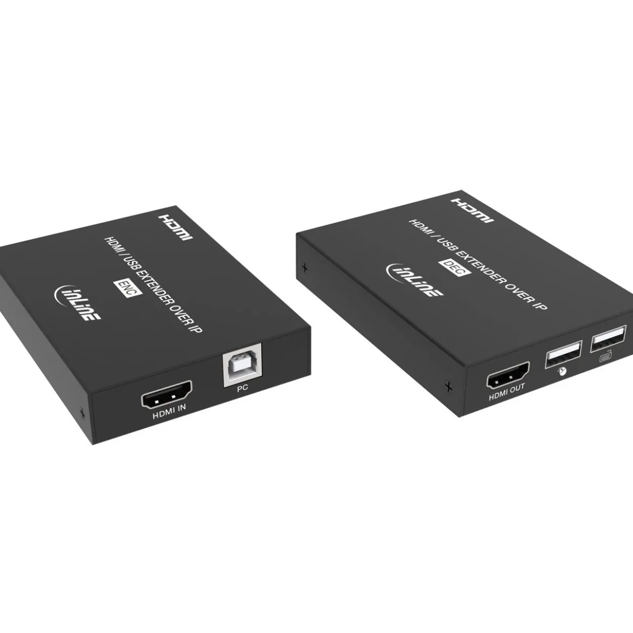 InLine KVM Extender over IP, HDMI Full-HD, 150m, Set