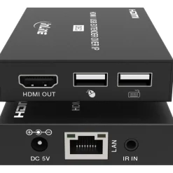 InLine KVM Extender over IP, HDMI Full-HD, 150m, Set