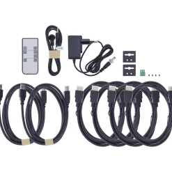 InLine KVM Switch, 2-fach, HDMI, 4K60Hz, Dual Monitor