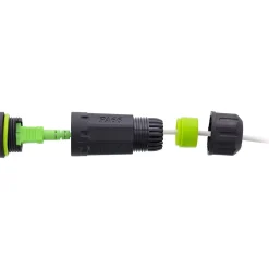 InLine LWL-Kabelkupplung SC, kurz, IP68, 2x SC Buchse, M20