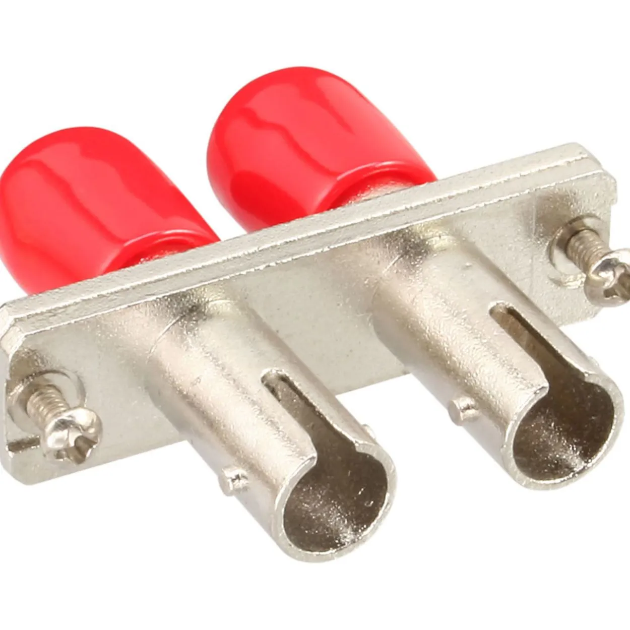 InLine LWL Kupplung Duplex ST/ST Multimode Keramikhülse zum Einbau
