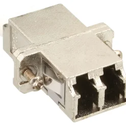 InLine LWL Metall-Kupplung Duplex LC/LC multimode Keramik-Hülse zum Einbau