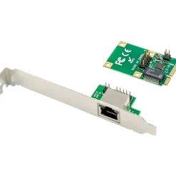 InLine Mini-PCIe Gigabit Netzwerkkarte, 1x RJ45, Half-Size, inkl. RJ45-Modul