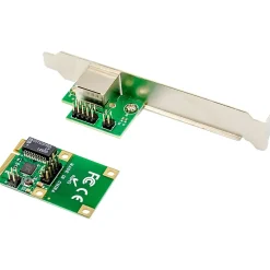 InLine Mini-PCIe Gigabit Netzwerkkarte, 1x RJ45, Half-Size, inkl. RJ45-Modul
