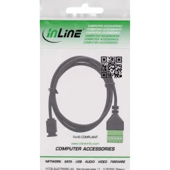 InLine Mini-USB Buchse an Terminalblock, 5-polig, mit Kabel