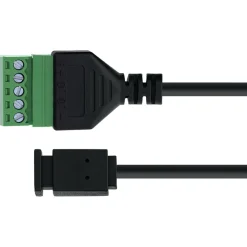 InLine Mini-USB Buchse an Terminalblock, 5-polig, mit Kabel