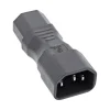 InLine Netzadapter IEC 60320 C14 / C13, 3pol. Kaltgeräte