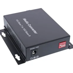 InLine Netzwerk Media Konverter 10Gb/s TP zu SFP+ LWL (für LC Duplex), SM, 10km