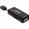 InLine OTG Dual Flex microUSB extern Multi Slot Kartenleser