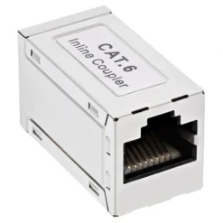 InLine Patchkabelkupplung Cat.6, 2x RJ45 Buchse, geschirmt