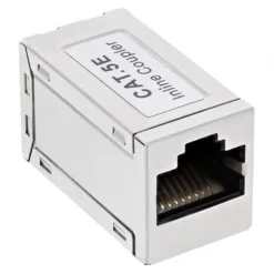 InLine Patchkabelkupplung Cat.5e, 2x RJ45 Buchse, geschirmt