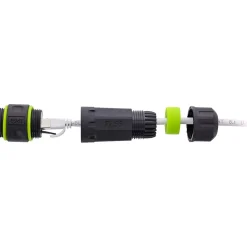 InLine Patchkabelkupplung Cat.6A, IP68, 2x RJ45 Buchse, geschirmt, M20