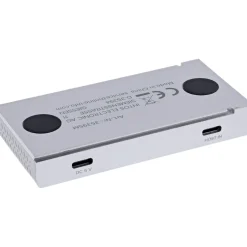 InLine 4-Port Magnetic USB Hub, 2x USB-C, 2x USB-A, 10Gb/s, Aluminiumgehäuse