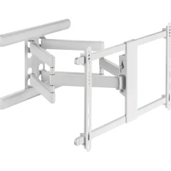 InLine Premium Aluminium Wandhalterung, für Flach-TV (37-80"), max. 70kg, weiss