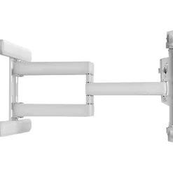 InLine Premium Aluminium Wandhalterung, für Flach-TV (37-80"), max. 70kg, weiss